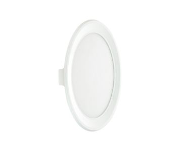 Светодиодный встраиваемый светильник ультратонкий круглый DLR 20W 6400K Ambrella