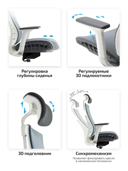 Офисное кресло SPARX FT-2 Raze Plus Black / Black