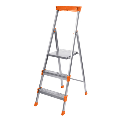 Стремянка металлическая широкие 3 ступени СМ3