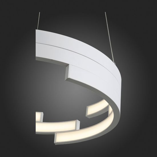 SL963.503.01 Люстра подвесная ST-Luce Белый/Белый LED 1*45W 4000K GENUINE