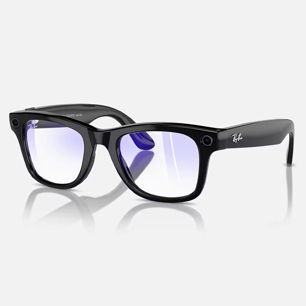 Ray-Ban Meta Wayfarer ( Цвет оправы - черный, цвет линз - прозрачный )