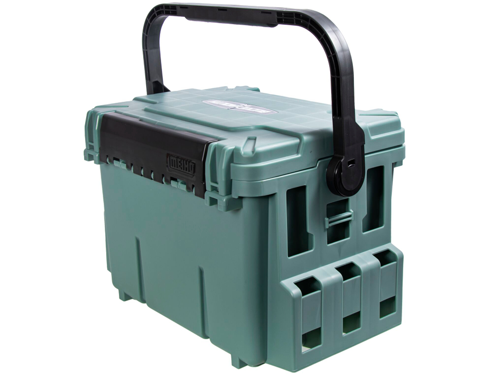 Ящик рыболовный Meiho BUCKET MOUTH BM-7000 Green 475x335x320