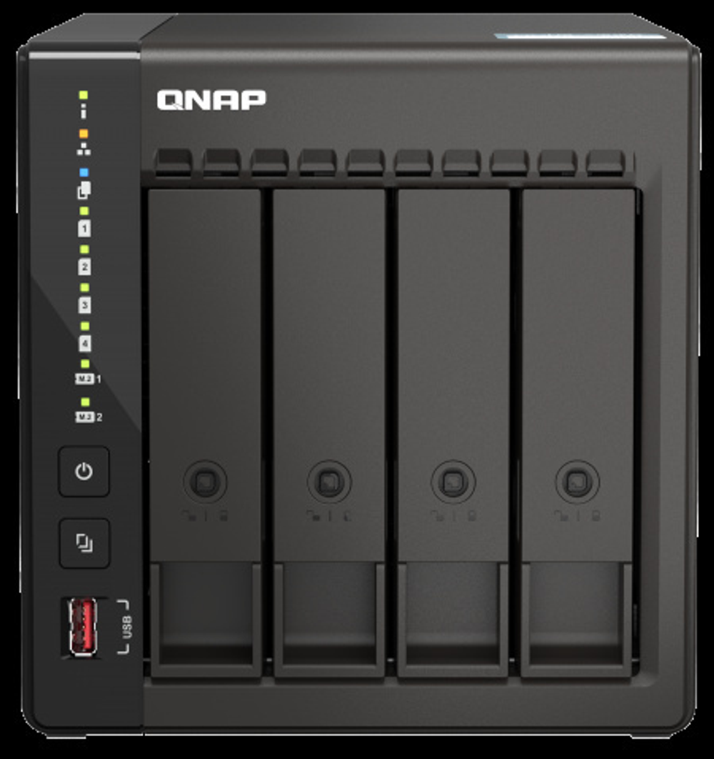 Сетевой RAID-накопитель QNAP  TS-453E-8G