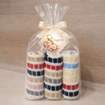 Подарочный набор "Клетчатое трио" в пакете