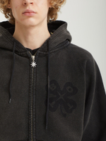 Мужская Толстовка Washed Luckey Logo Zip