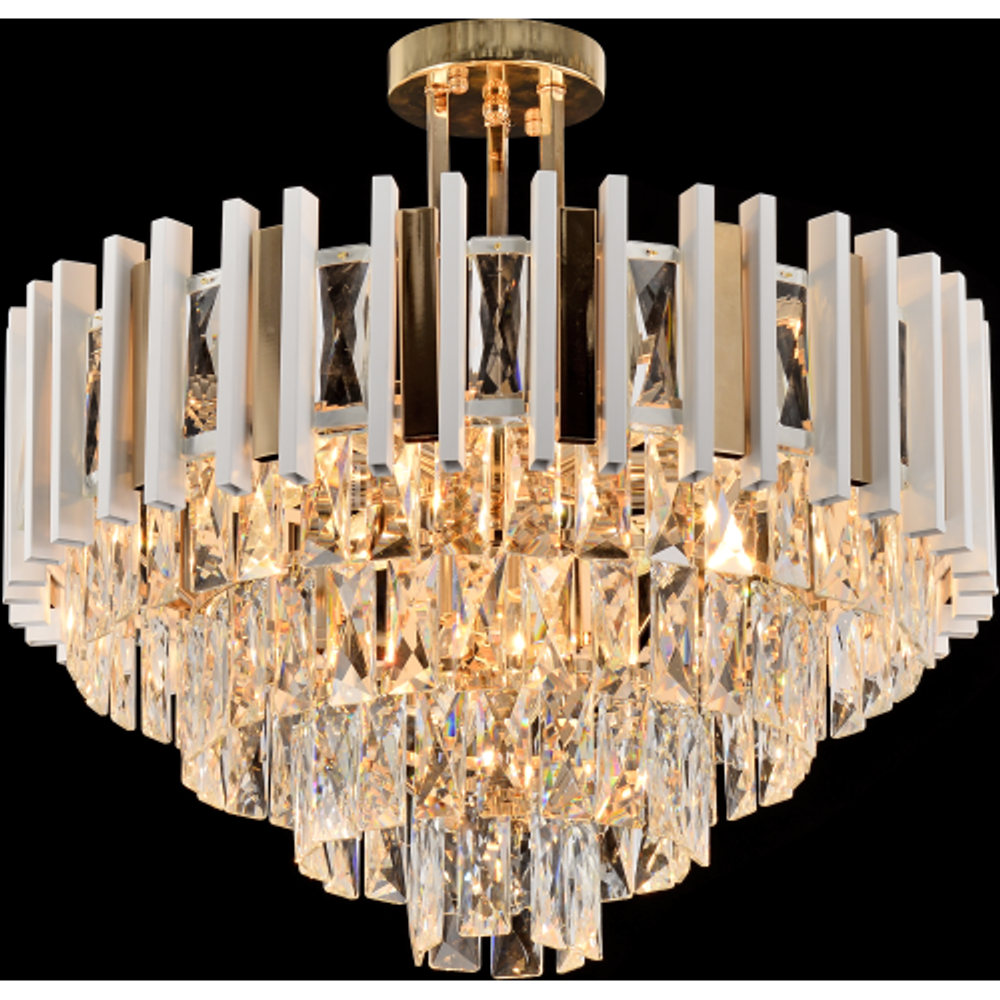 Люстра Rivoli   1041-308 8 х Е14 40 Вт хрусталь