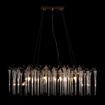 Подвесная люстра 10*G9 10350/1000L AB античная бронза Waterfall LOFT IT