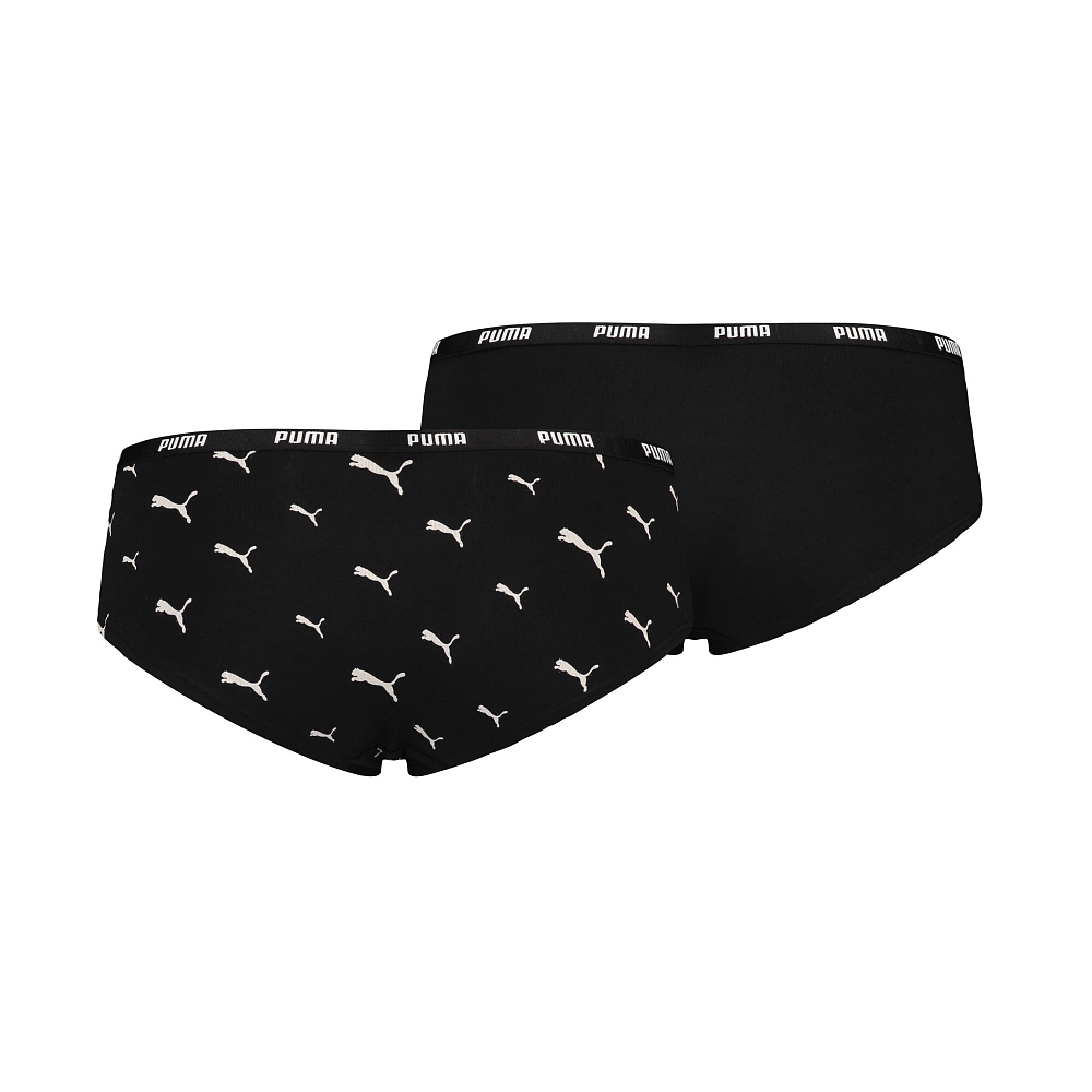 Женское нижнее белье PUMA WOMEN CAT LOGO HIPSTER 2P PACK