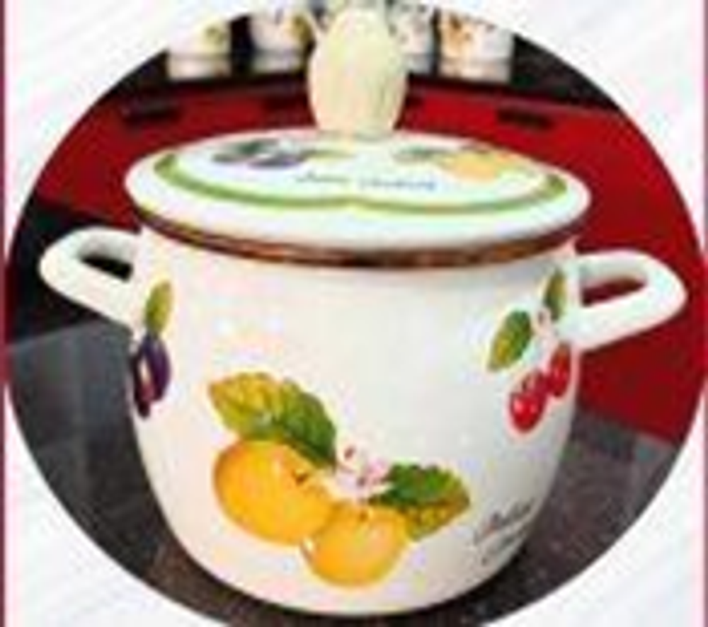 Кастрюля эмалированная   18см / 3л. T-4