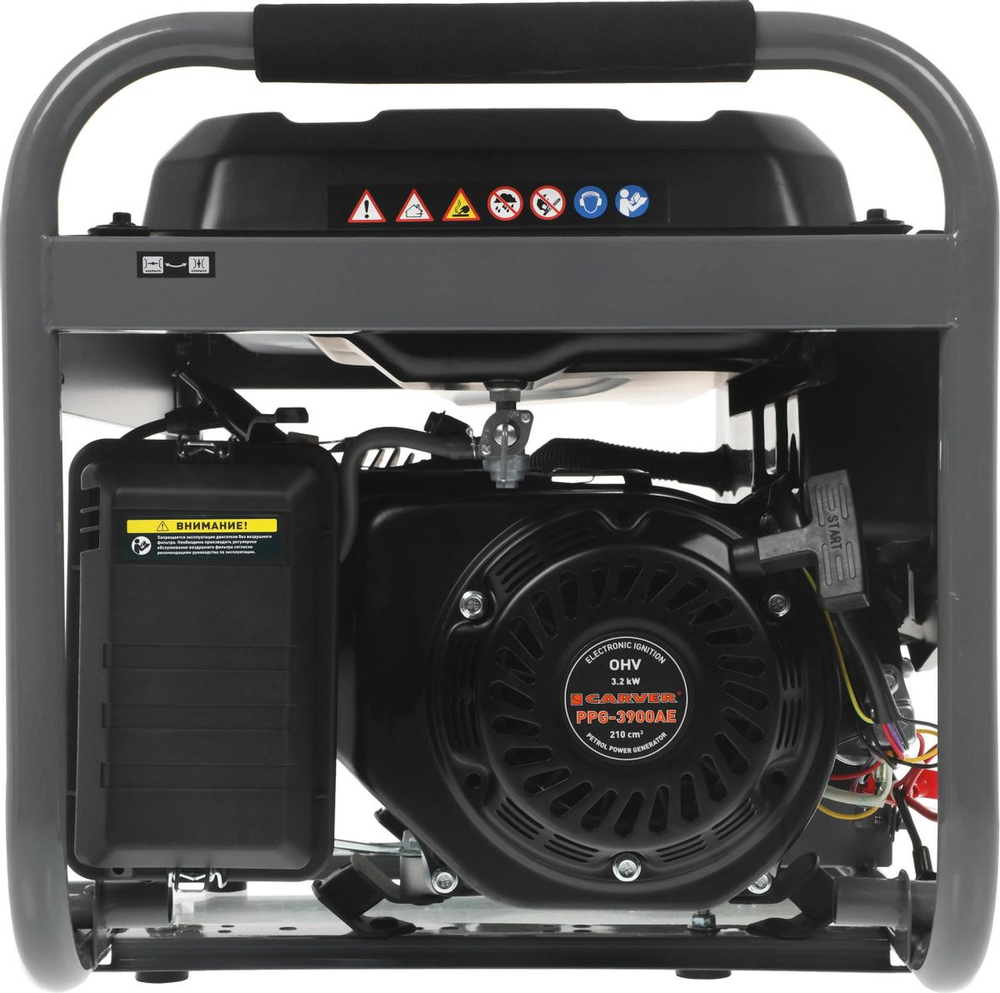 Генератор Carver PPG- 3900АE бензин