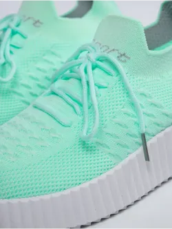 Слипоны на высокой подошве мокасины летние текстильные