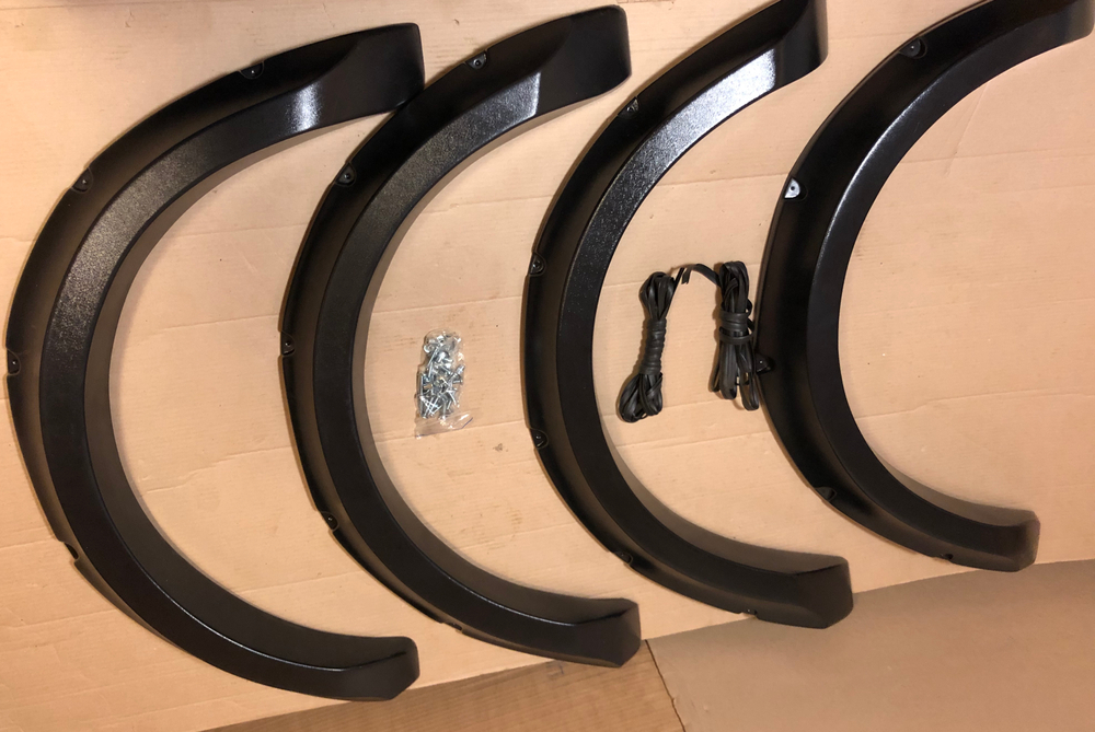 Расширители арок колес Нива 4х4/Легенд 'Люкс' силовые 