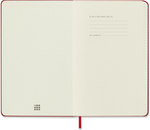 Блокнот Moleskine Classic (QP061R) Large 130х210мм 240стр. клетка твердая обложка красный