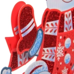 Плакат «Весёлые снеговики - С Новым Годом!» 30 см