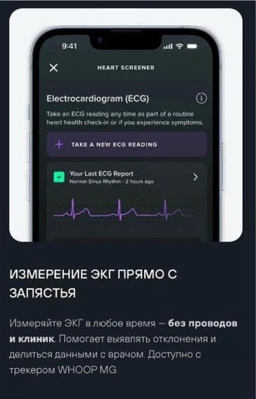 Whoop Peak 5.0 (с подпиской на 12 мес)