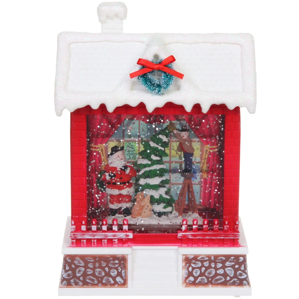 Сувенир с подсветкой «Поздравления» 13.5*8*19.5 см (питание от USB и батареек)