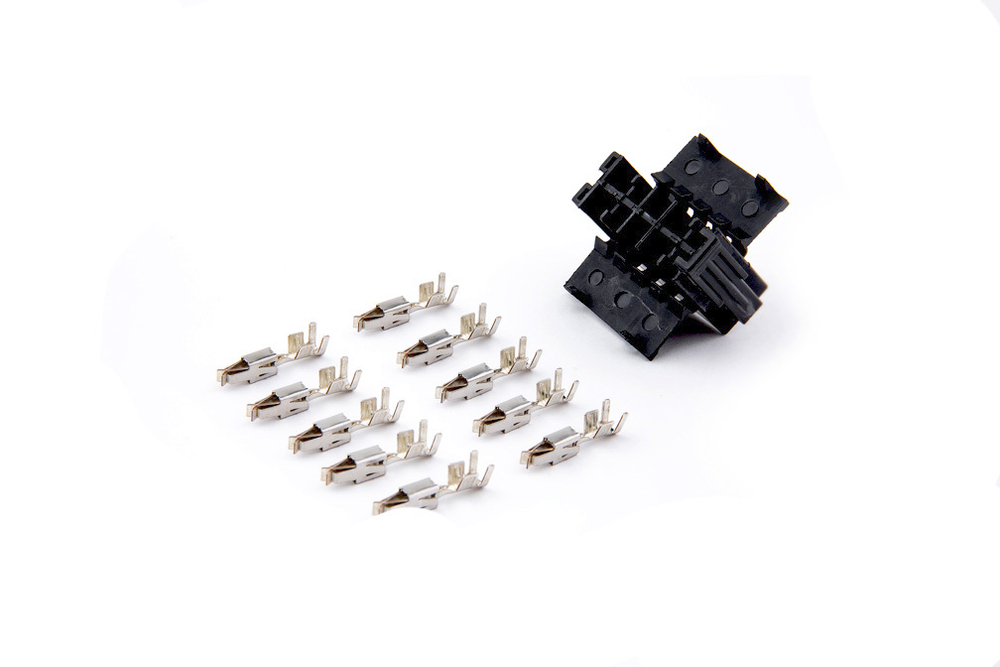 Разъем 9295044 (10pin) 10 контактов блока дополнительных функций кузовной электроники для Lada (ВАЗ).