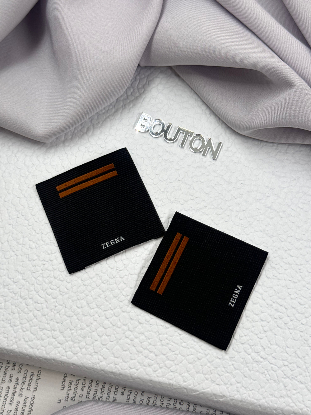 Бирка Зен. квадратная