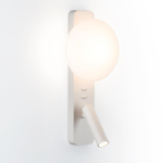 7049/5WL HIGHTECH ODL25 409 металл/акрил белый Настенный светильник IP20 LED 1*5W + 1*3W ALBERGO