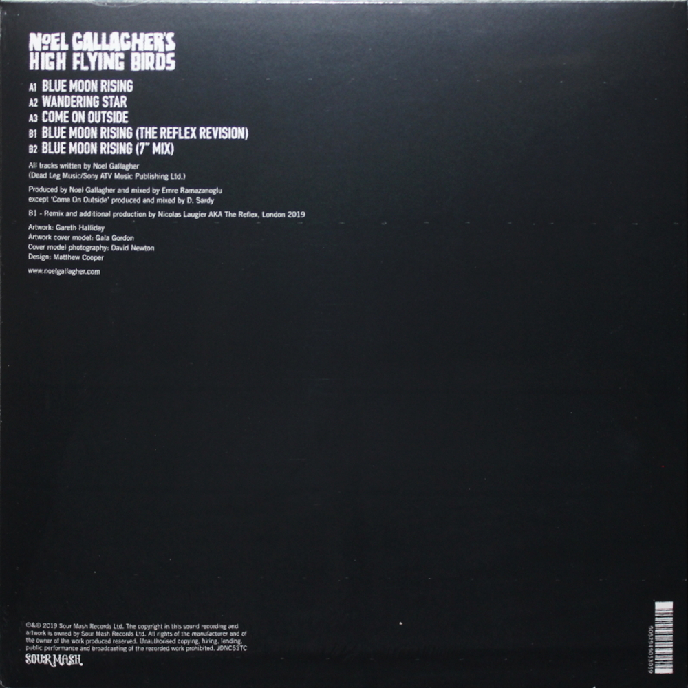 Noel Gallagher's High Flying Birds / Blue Moon Rising (Coloured Vinyl)(12" Vinyl EP)