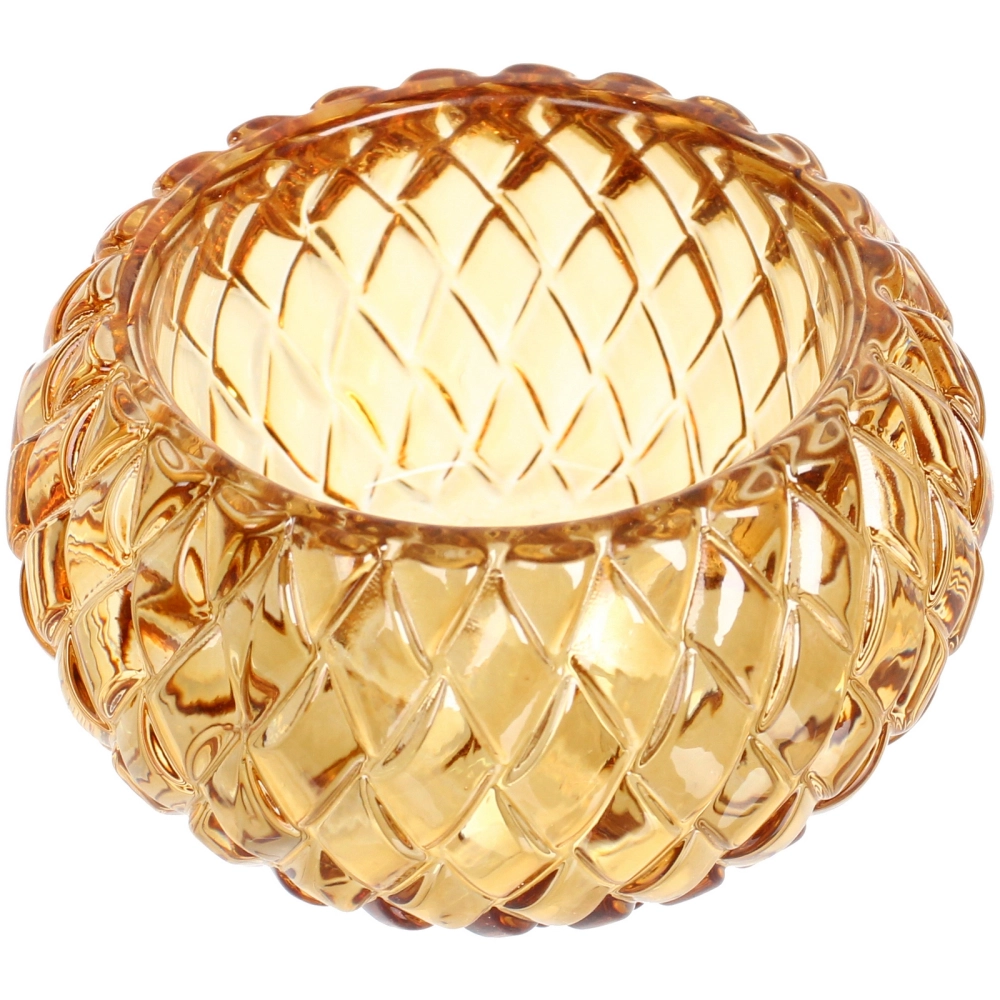 Подсвечник «Грация» 7,5*4,3 см, Янтарь