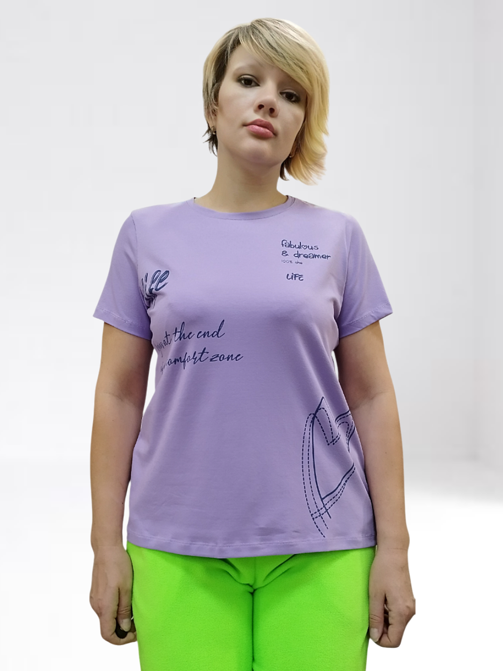 3762 Футболка женская (56)