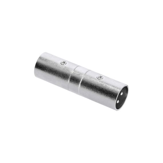 Adam Hall K4AXM3XM3 - адаптер XLR (M) - XLR (M), серебристый