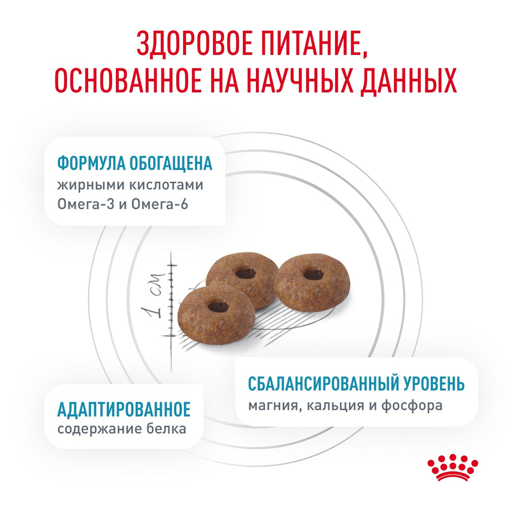 Royal Canin Skin & Coat Скин энд Коат Корм сухой диета для кошек поддержание здоровья кожи и шерсти 1,5кг