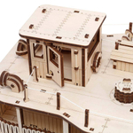 Колесный пароход «Принцесса рек» (EWA) - Деревянный конструктор, сборная механическая модель, судомоделизм, 3D пазл, сделай сам