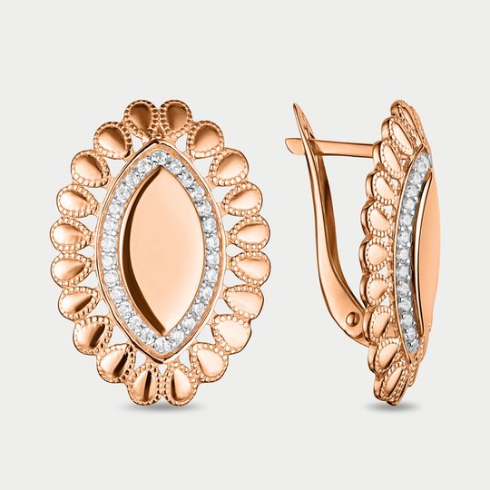 Серьги золотые