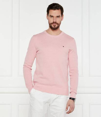 Свитер Tommy Hilfiger - пудро-розовый(MW0MW36347)