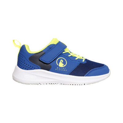 Детские теннисные кроссовки Quiet Please Courtstyler Velcro All Court Shoe Kids - Blue, Yellow