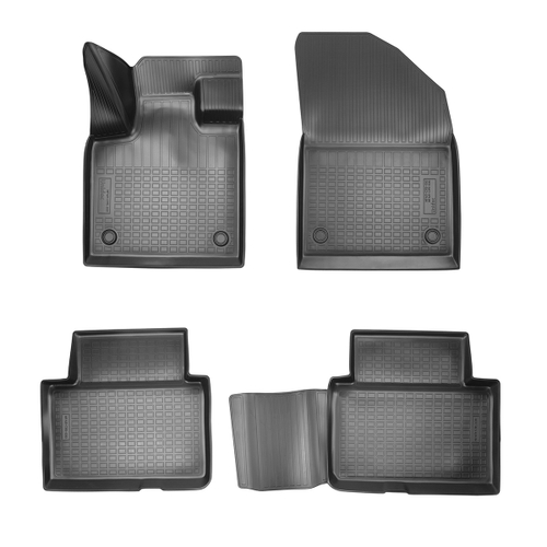 Ковры в салон Norplast/Unidec для EXEED VX (2021-), Черный, арт.NPA11-C115-830
