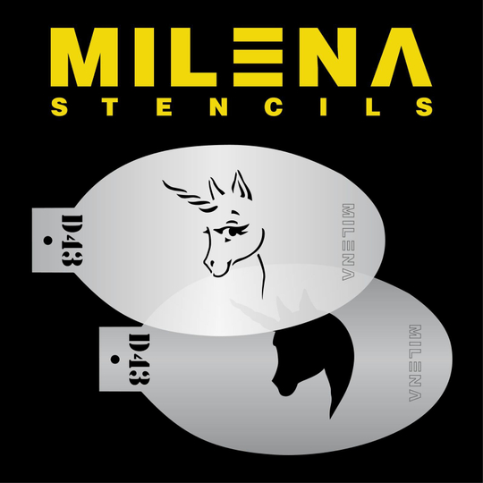 Трафарет Milena D43