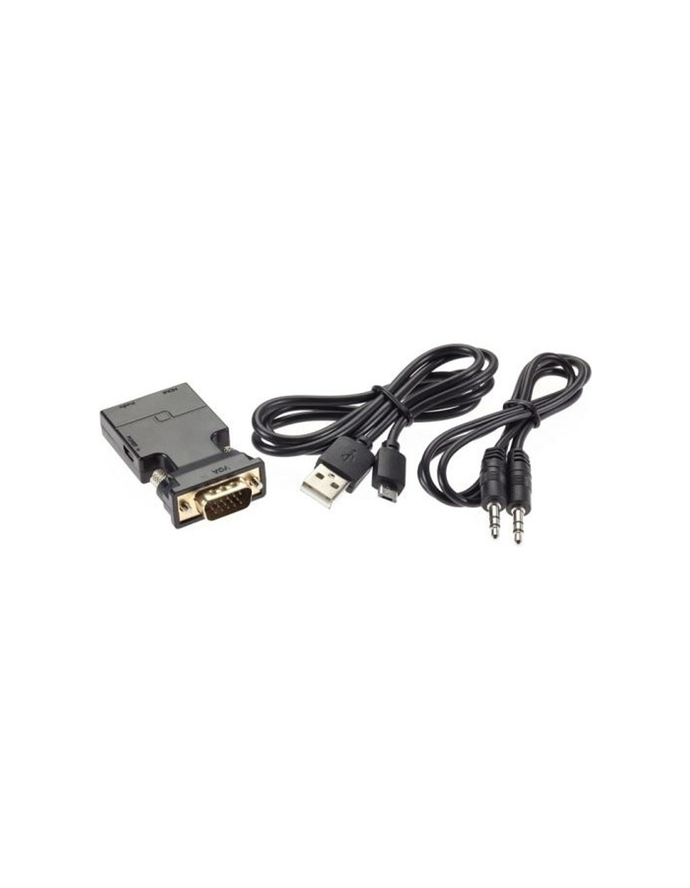 VCOM CA337A Переходник VGA(M)+audio+microUSB --&gt; HDMI(F)1080*60Hz, VCOM &lt;CA337A&gt;[4895182225152]