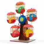 Детское колесо обозрения «Солнышко» — 5,5 м, 5 кабин, до 10 человек