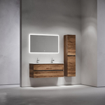 Тумба подвесная под раковину Sancos Urban, дуб чарльстон 1190х450х550