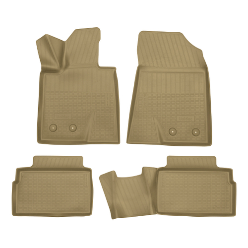 Ковры в салон Norplast/Unidec для Changan UNI-V (2022-), Бежевый, арт.NPA11-C13-790-B