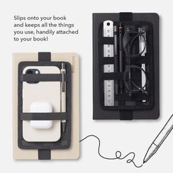 Bookaroo Notebook Tidy - Black