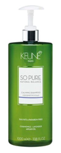 Keune So Pure Шампунь Успокаивающий Calming Shampoo 1000 мл