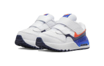 Baby Nike Air Max SYSTM low-top toddler shoes white and blue