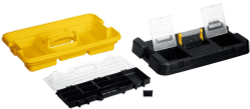 STAYER BIGPRO, 620 х 370 х 420 мм, (24.5″), пластиковый ящик-тележка для инструментов, Professional (38107-24)