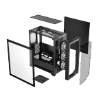 Корпус PCCooler C3D510 BK ARGB EATX/ATX/mATX/ITX 2x3.5", 2x2.5", USB3.0, 2xUSB2.0, 3xFAN ARGB included, Black