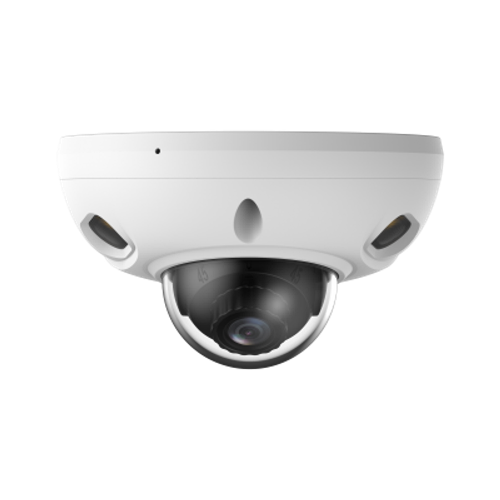 DH-IPC-HDBW3449FP-AS-IL-0280B Уличная мини-купольная IP-видеокамера с ИИ