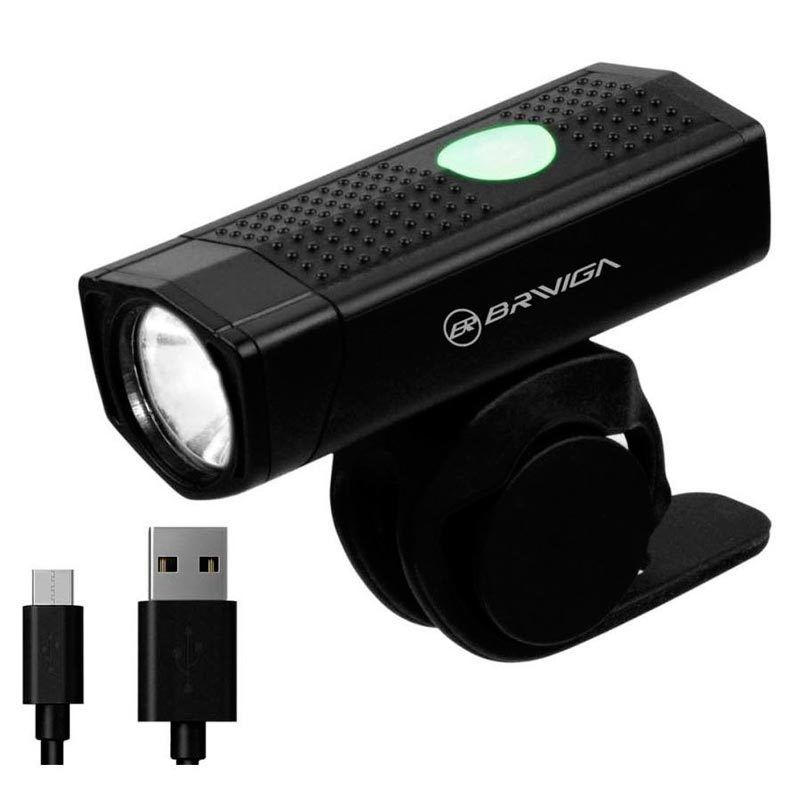 Передняя велосипедная фара Briviga USB 350