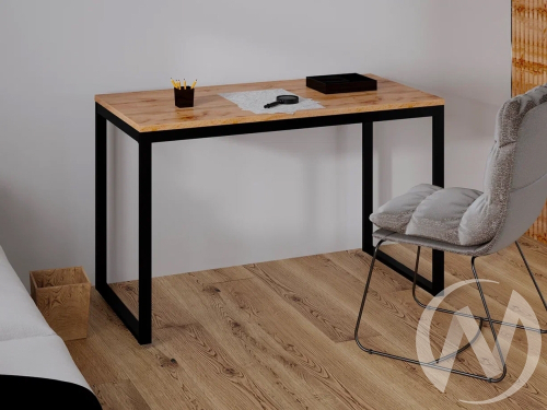 Стол письменный СП-6 (дуб вотан/черный)