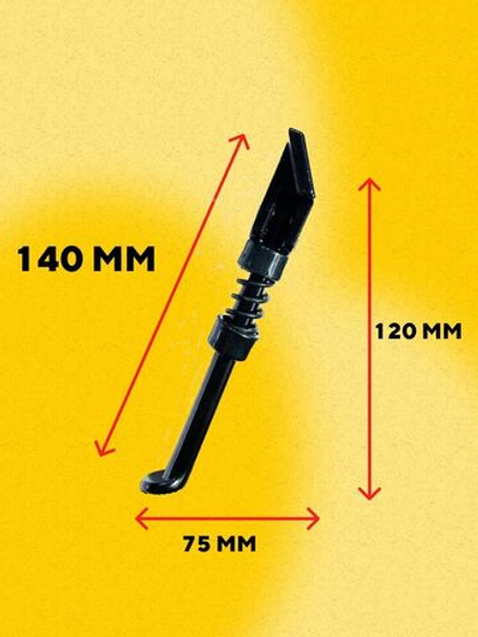 Подножка для электросамоката Kugoo HX Pro длина 140 мм (посадочное расстояние 44 мм)
