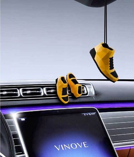Лондон, дизайнерский ароматизатор для автомобиля London NETROshoe, Vinove