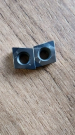 Пластина CBN CCMT09T304‑CBM MT802 для точения закаленных сталей