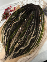 Фактурные войлочные дреды